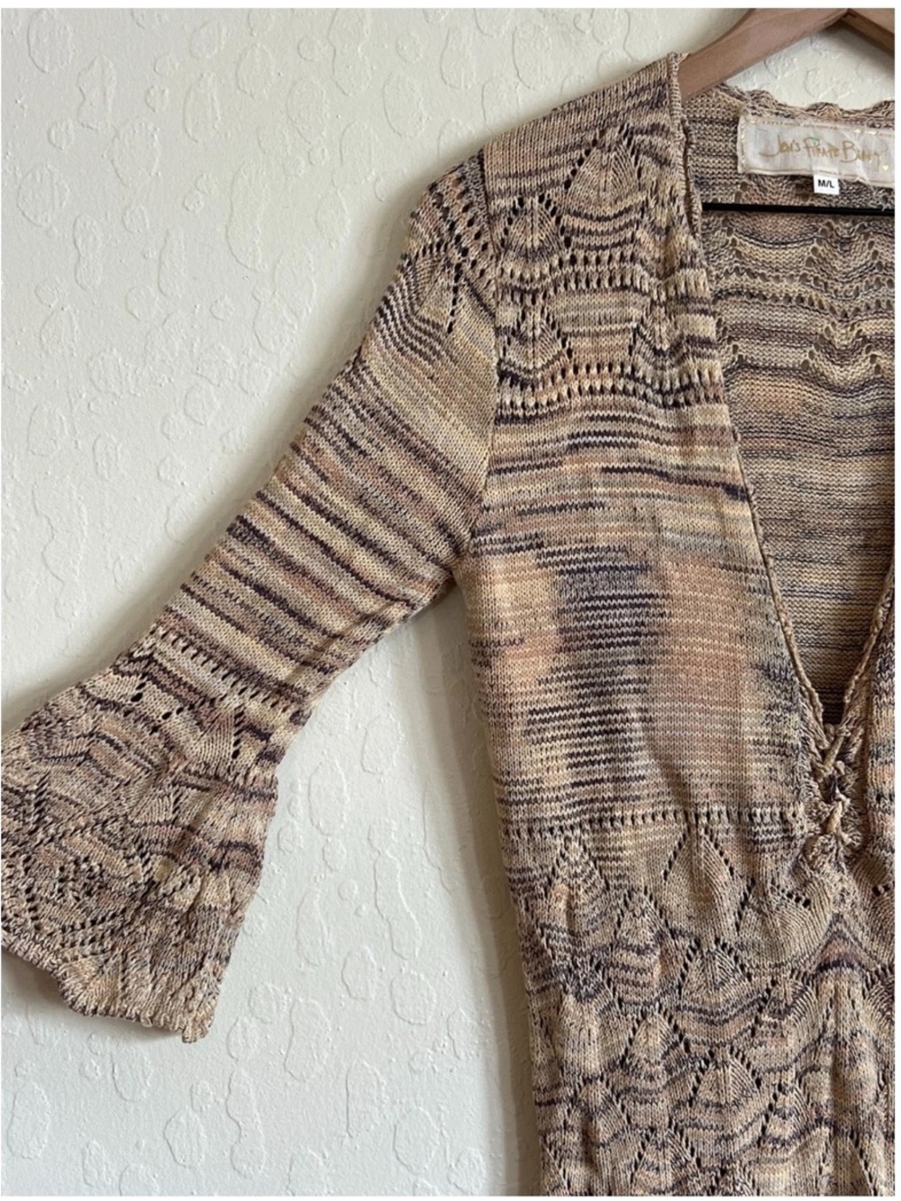 JENS PIRATE BOOTY MISSONI STYLE KNIT DRESS REVOLVE CULT GAIA ETERNE VINTAGE BOHO - Picture 5 of 15